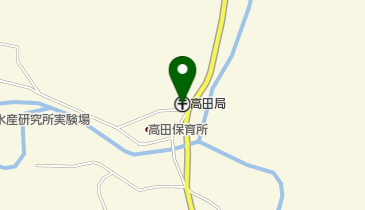 高田郵便局の地図画像