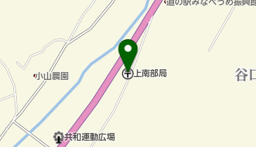上南部郵便局の地図画像