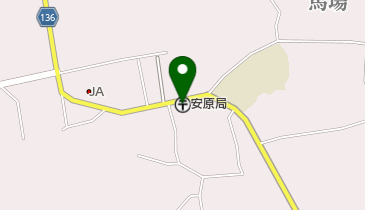 安原郵便局の地図画像