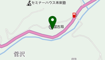 国吉郵便局の地図画像