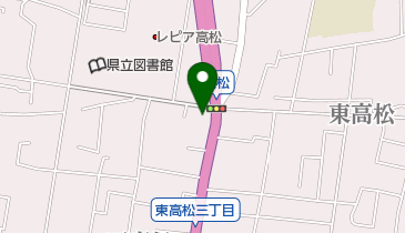 和歌山高松郵便局の地図画像