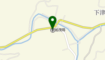 加茂郵便局の地図画像