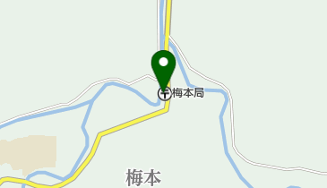 梅本郵便局の地図画像