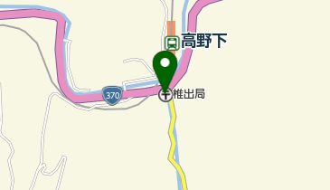 椎出郵便局の地図画像