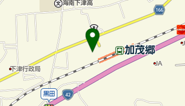 加茂郷郵便局の地図画像