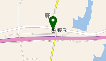 川原郵便局の地図画像