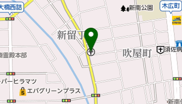 和歌山吹屋郵便局の地図画像