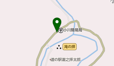 小川簡易郵便局の地図画像