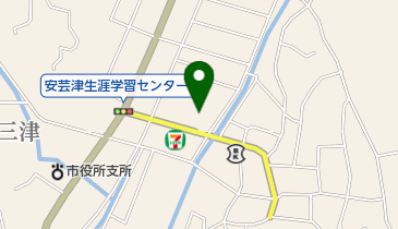 安芸津郵便局の地図画像