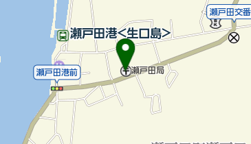 瀬戸田郵便局の地図画像