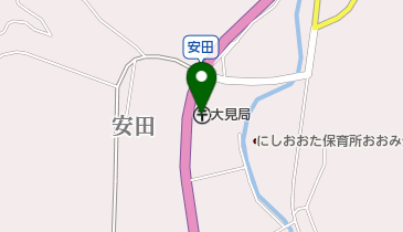 大見郵便局の地図画像