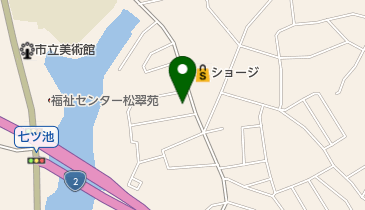 八本松郵便局の地図画像