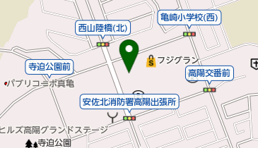 高陽郵便局の地図画像