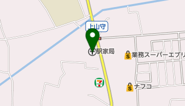 駅家郵便局の地図画像