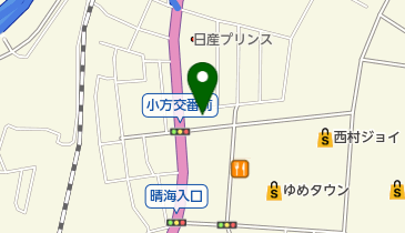 大竹小方郵便局の地図画像