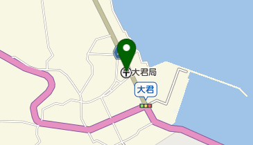 大君郵便局の地図画像