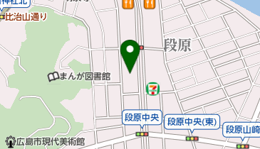 広島段原東浦郵便局の地図画像