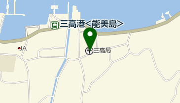 三高郵便局の地図画像