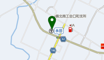 口南郵便局の地図画像