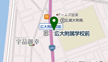 広島翠一郵便局の地図画像