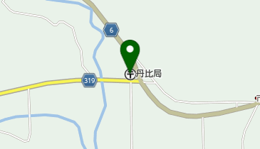 丹比郵便局の地図画像