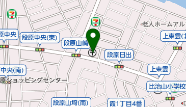 広島段原日出郵便局の地図画像
