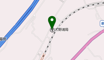 大野浦郵便局の地図画像