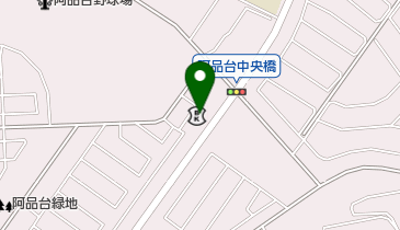阿品台郵便局の地図画像