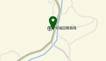甲奴福田簡易郵便局の地図画像