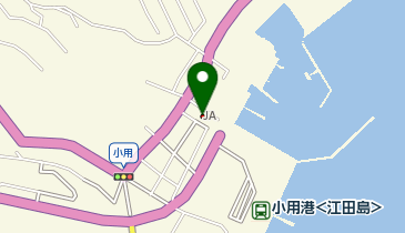 江田島小用簡易郵便局の地図画像