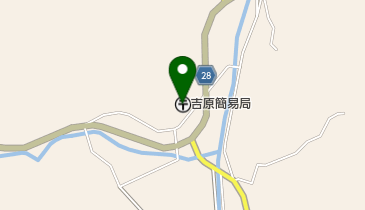 吉原簡易郵便局の地図画像