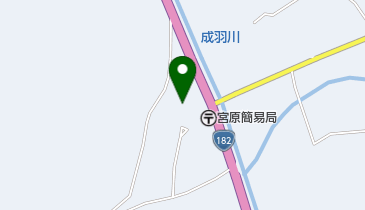 宮原簡易郵便局の地図画像