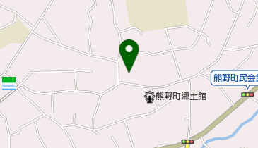 熊野中溝簡易郵便局の地図画像