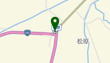 松原簡易郵便局の地図画像