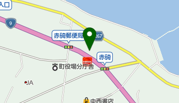 赤碕郵便局の地図画像