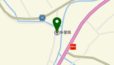 多里郵便局の地図画像