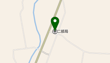 二部郵便局の地図画像