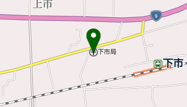 下市郵便局の地図画像