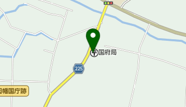 因幡万葉の郷郵便局の地図画像