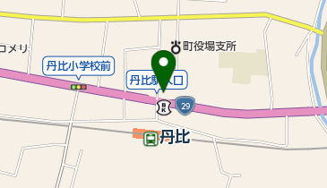 丹比郵便局の地図画像