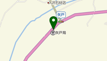 矢戸郵便局の地図画像