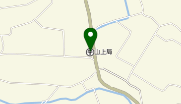 山上郵便局の地図画像