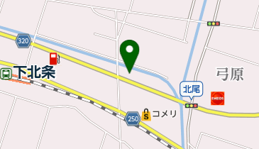 北条郵便局の地図画像