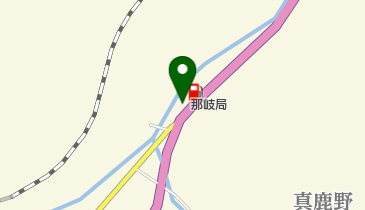 那岐郵便局の地図画像