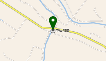 中私都郵便局の地図画像
