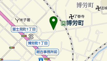 米子博労町郵便局の地図画像