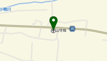 山守郵便局の地図画像