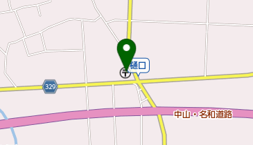 中山郵便局の地図画像