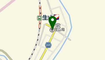 生山郵便局の地図画像
