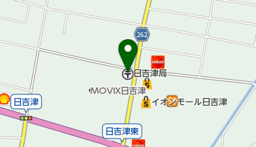 日吉津郵便局の地図画像